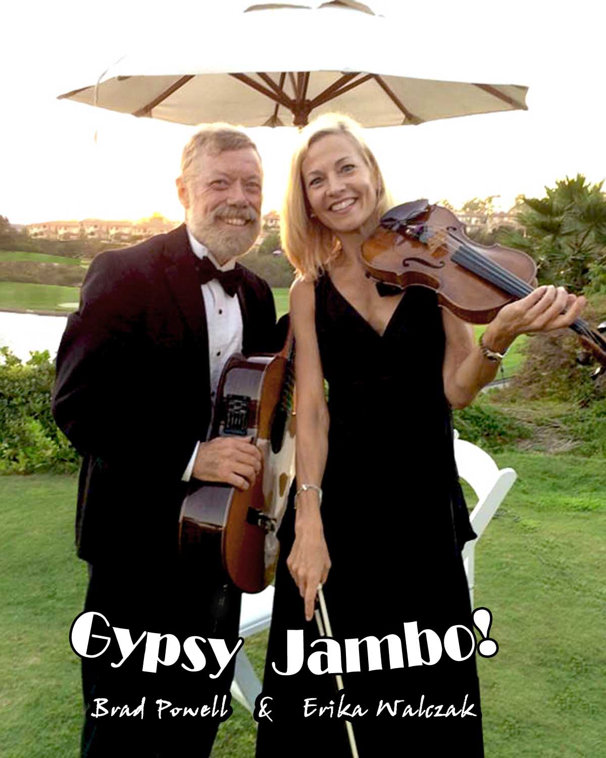 Erika Walczak and Brad Powell at the Monarch Beach Resort